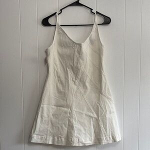 NWT Hudson Gray White Denim Dress